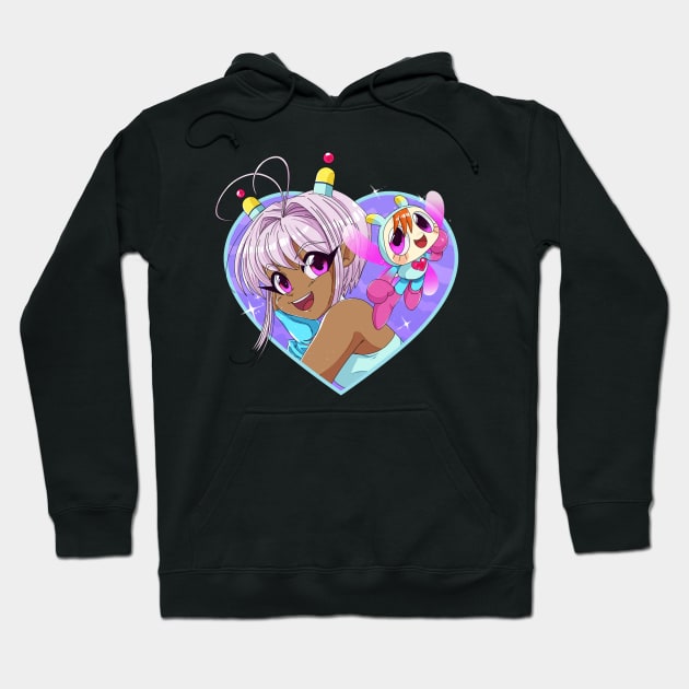 Magical girls Hoodie by Tomatosos